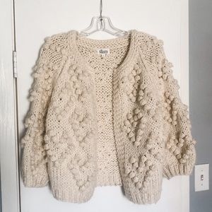 Knit Your Love Chunky Cardigan in Cream 💕 Small